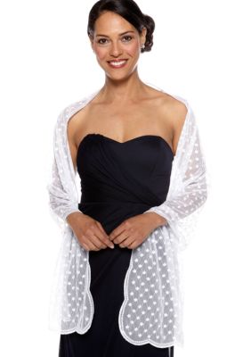 Betsey Johnson Sequined Dot Wrap