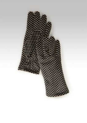 Cejon Mini Geo Print Velvet Glove
