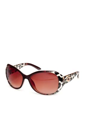 Steve Madden Animal Glam Sunglasses