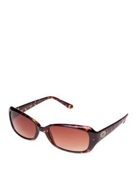 Steve Madden Small Plastic Rectangle Sunglasses