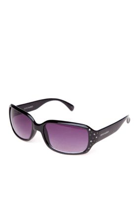 Steve Madden Small Plastic Rectangle Sunglasses