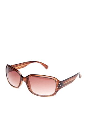 Steve Madden Small Plastic Rectangle Sunglasses