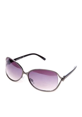 Steve Madden Vented Lens Metal Sunglasses