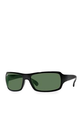 Ray-Ban Rectangle Wrap Sunglasses