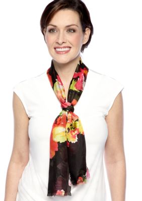 Lauren Ralph Lauren Christina Floral Oblong Scarf