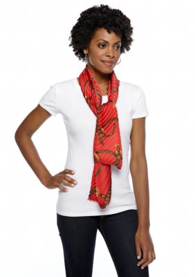 Lauren Ralph Lauren Status Silk Twill Scarf