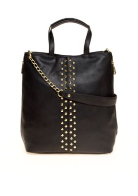 Steve Madden Brebell Tote with Stud Panel