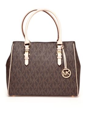 MICHAEL Michael Kors Jetset Medium PVC Signature Work Tote