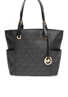 MICHAEL Michael Kors Jet Set MK PVC East West Signature Tote