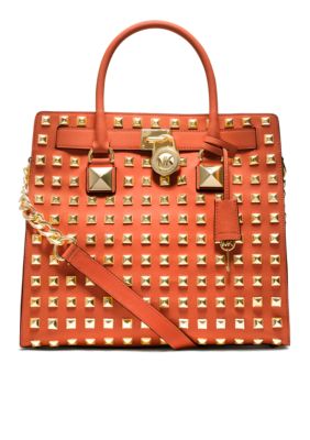 MICHAEL Michael Kors Hamilton North South Tote Studded