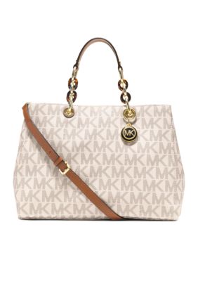 MICHAEL Michael Kors Large Cynthia Logo Satchel