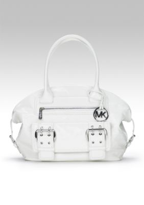 Michael Kors Redding Patent Leather Large Satchel