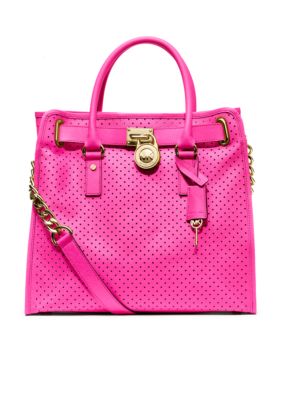 MICHAEL Michael Kors Hamilton Large North South Tote Perforated