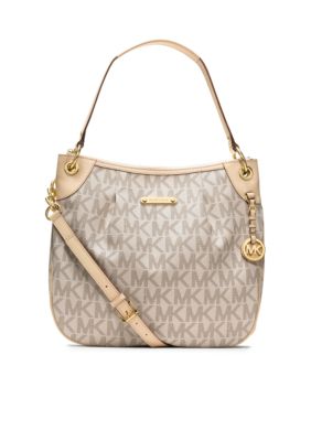 MICHAEL Michael Kors Jet Set PVC Logo Large Convertible Bag