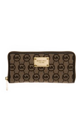 MICHAEL Michael Kors Monogram Zip Around Continental