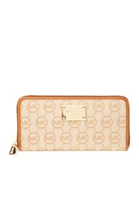MICHAEL Michael Kors Monogram Zip Around Continental