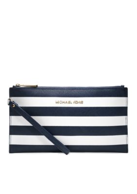 MICHAEL Michael Kors Striped Wristlet