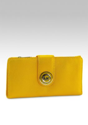 Michael Kors Pushlock Top Zip Continental