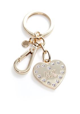 MICHAEL Michael Kors Rhinestone Heart Key Fob