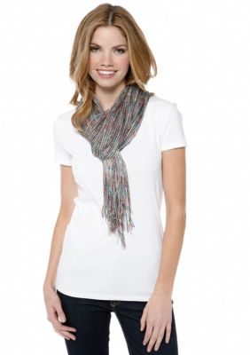 Collection XIIIX Space Dye Lurex Scarf