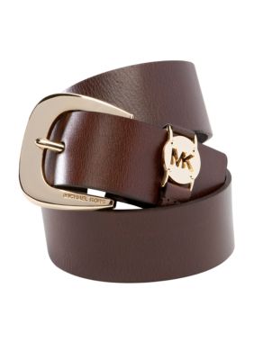 Michael Kors Leather Logo Belt