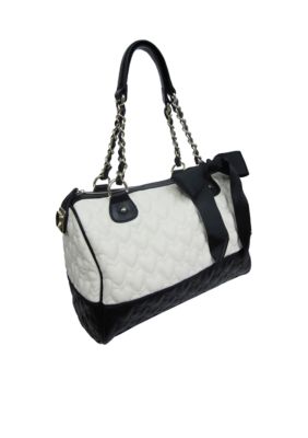 Betsey Johnson Be My One and Only Multi Satchel