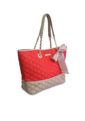 Betsey Johnson Be My One & Only Multi Tote