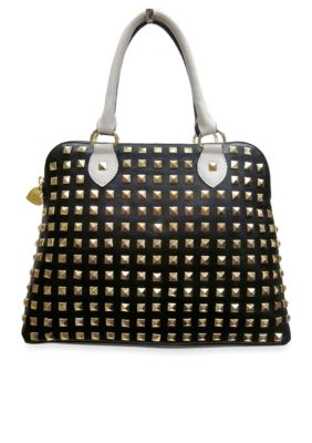 Betsey Johnson Spring Studdin Dome Satchel