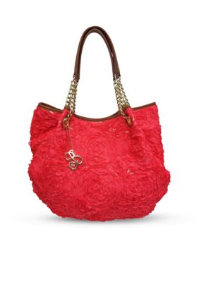 Betsey Johnson I Never Promised U A Rose Garden Tote