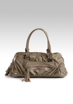 Kristin Davis Pitone E/W Satchel