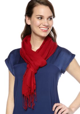 Cejon Solid Wrap With Fringe