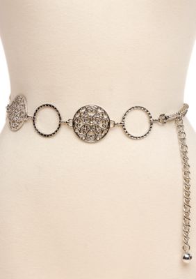 New Directions Braided Circle and Filigree Belt