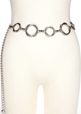 New Directions Circle Ring Chain Belt