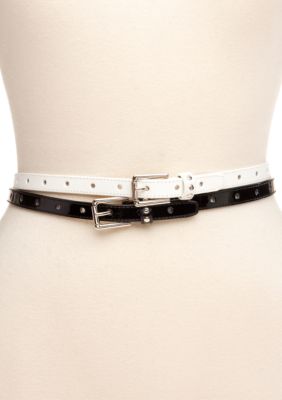 New Directions Patent and Sooth Set of Two Belts