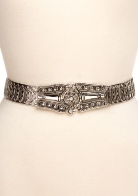 New Directions Textured Stretch Belt