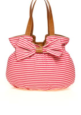Del Mano Bowtastic Canvas Tote