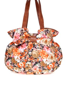 Del Mano Bow Canvas Bag