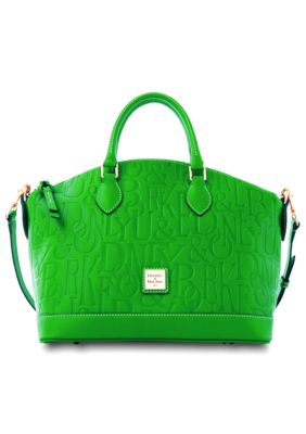 Dooney & Bourke Embossed Logo Satchel