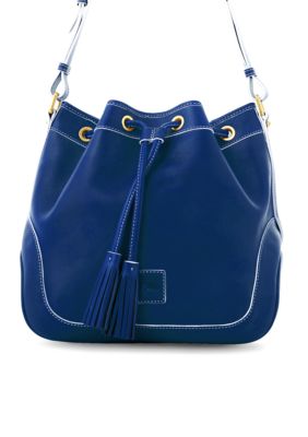 Dooney & Bourke Florentine Leather Drawstring Bag