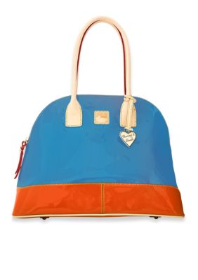Dooney & Bourke Patent Domed Satchel
