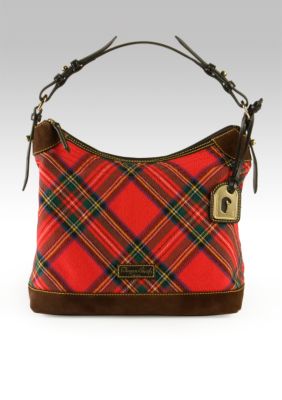 Dooney & Bourke Large Tartan Plaid Sac