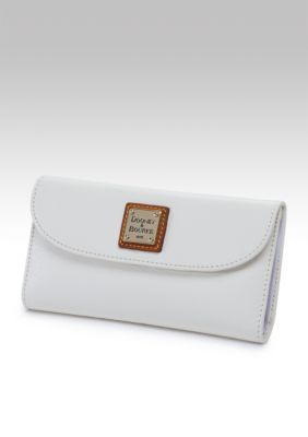 Dooney & Bourke Dillen Leather Checkbook Clutch
