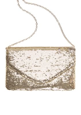 Jessica McClintock Glitter Clutch