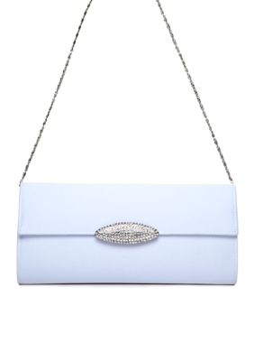 Jessica McClintock Oval Rhinestone Evening Bag