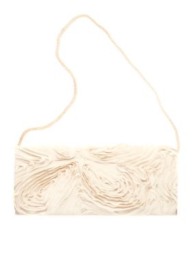 Jessica McClintock Ruffles Clutch