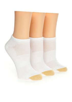 Gold Toe Coolmax Cotton Liner Three Pack