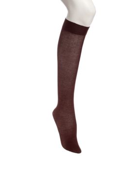 HUE Cotton Knee High