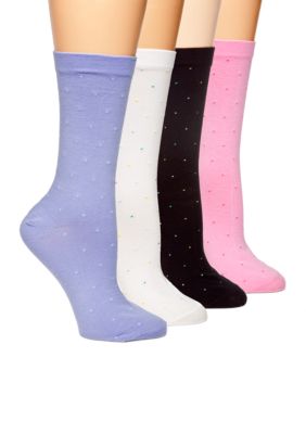 HUE Pin Dot Socks