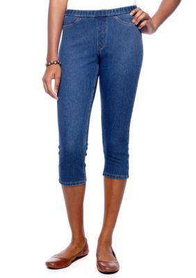 HUE The Original Jeans Capri Leggings