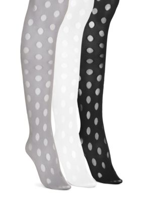 HUE Sheer Dot Tights